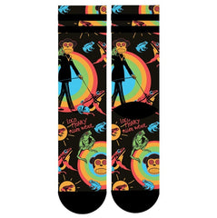 Calcetines NUM Wear Monky Happy Mondays Negro