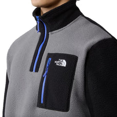 Forro polar para hombre The North Face Yumiori 1/4 Smoked