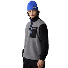 Forro polar para hombre The North Face Yumiori 1/4 Smoked