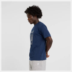 Camiseta Casual New Balance RLX550 Azul