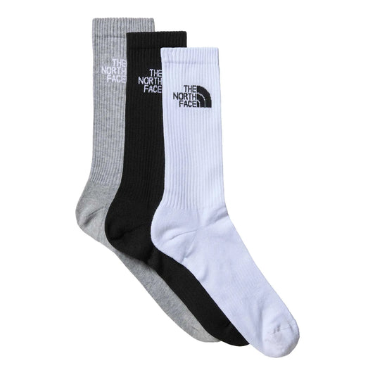 Pack de 3 calcetines The North Face Multi Sport Cush Crew Black Assorted