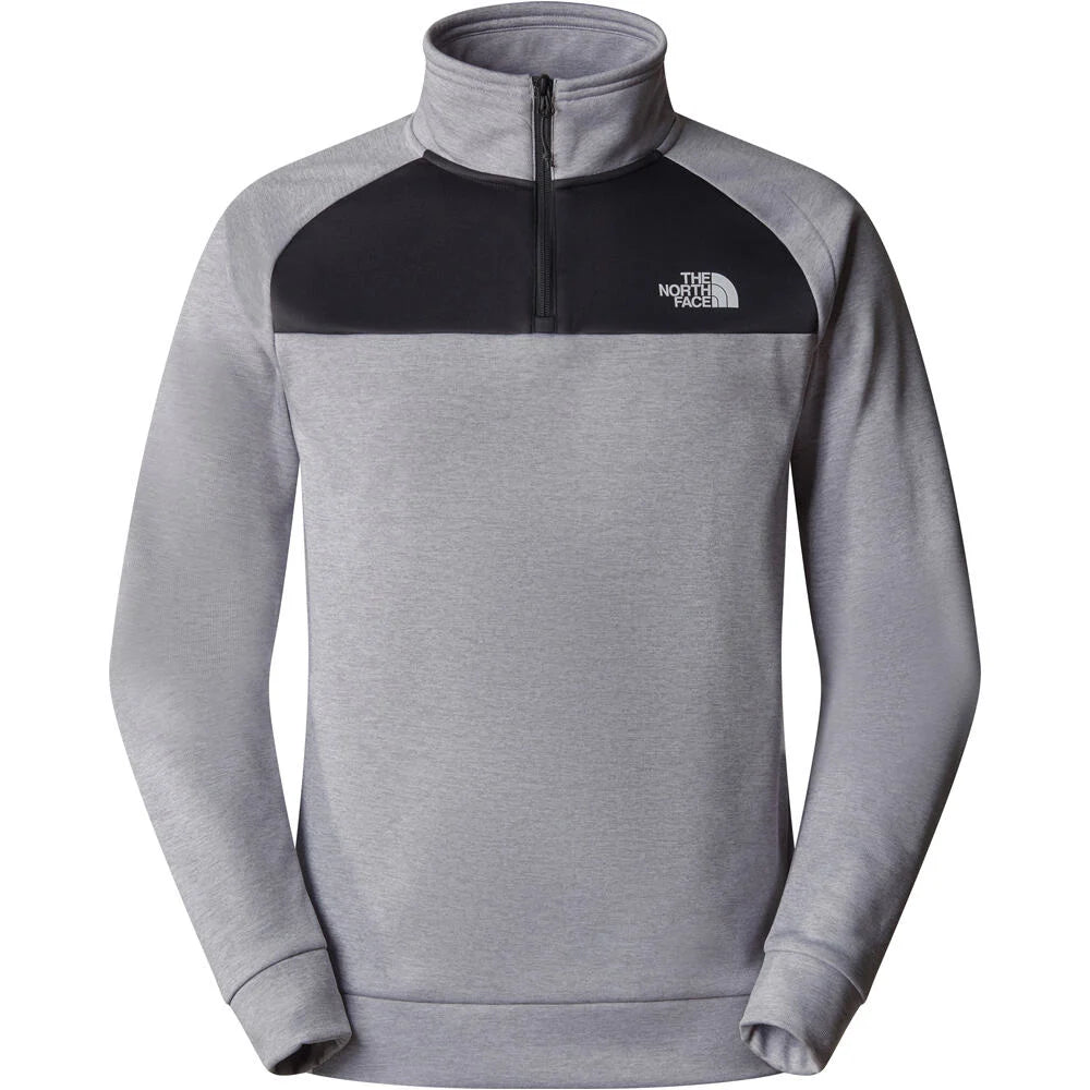 Sudadera técnica The North Face Reaxion 1/4 Zip Light Grey