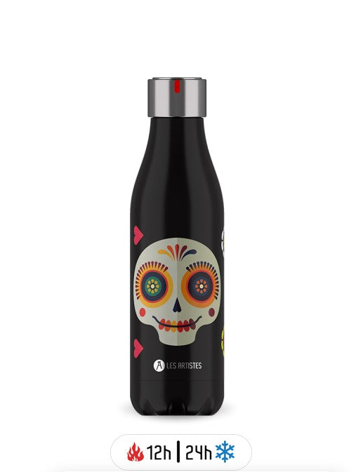 Botella Isotérmica Les Artistes Sugar Skull Mat 500ML