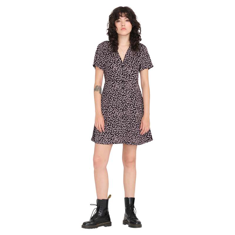 Vestido para mujer Volcom Stormy Tropix Black