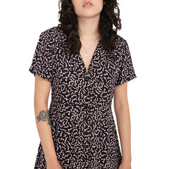 Vestido para mujer Volcom Stormy Tropix Black