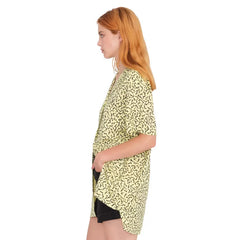 Camisa para mujer Volcom Surfpunk Aura Yellow