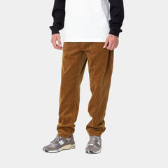 Pantalón de pana para hombre Carhartt Newel Corduroy Deep Brown