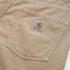 Pantalón de pana para hombre Carhartt Newel Corduroy Wall