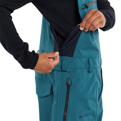 Peto de Esqui para hombre Volcom Rain Gore-Tex Bib Blue