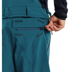 Peto de Esqui para hombre Volcom Rain Gore-Tex Bib Blue