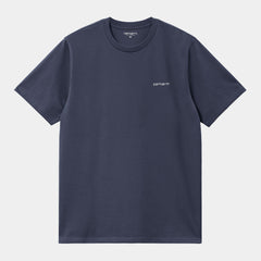 Camiseta para hombre Carhartt Script Blue