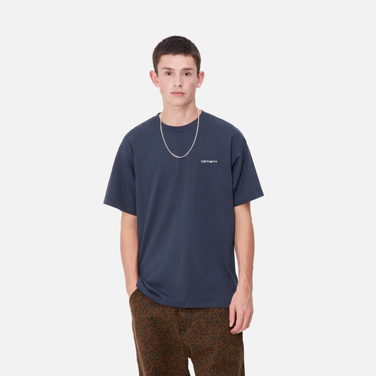 Camiseta para hombre Carhartt Script Blue