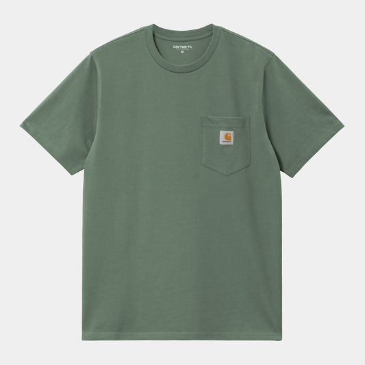 Camiseta para hombre Carhartt Pocket Duck Green