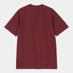 Camiseta para hombre Carhartt University Malbec