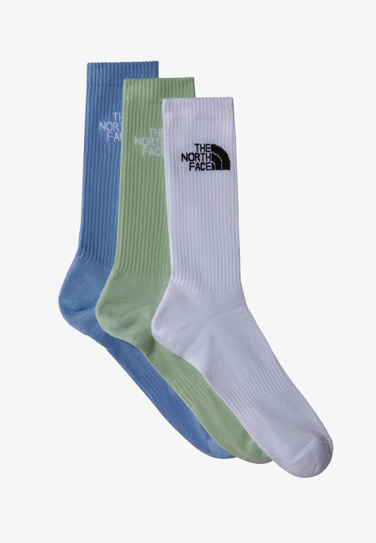 Pack de 3 calcetines The North Face Multi Sport Cush Crew White Assorted