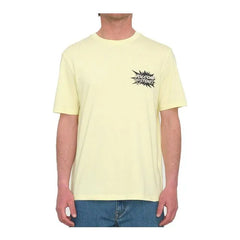 Camiseta para hombre Volcom Strange Relics Aura Yellow