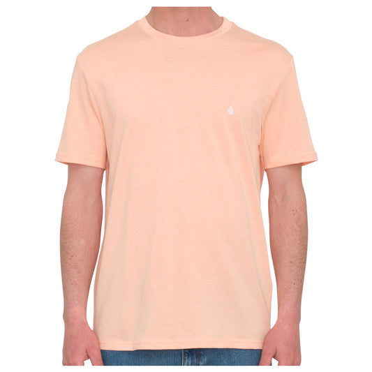 Camiseta par hombre Volcom Stone Blanks Salmon