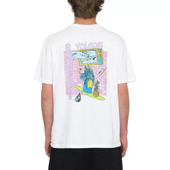 Camiseta para hombre Volcom Frenchsurf White