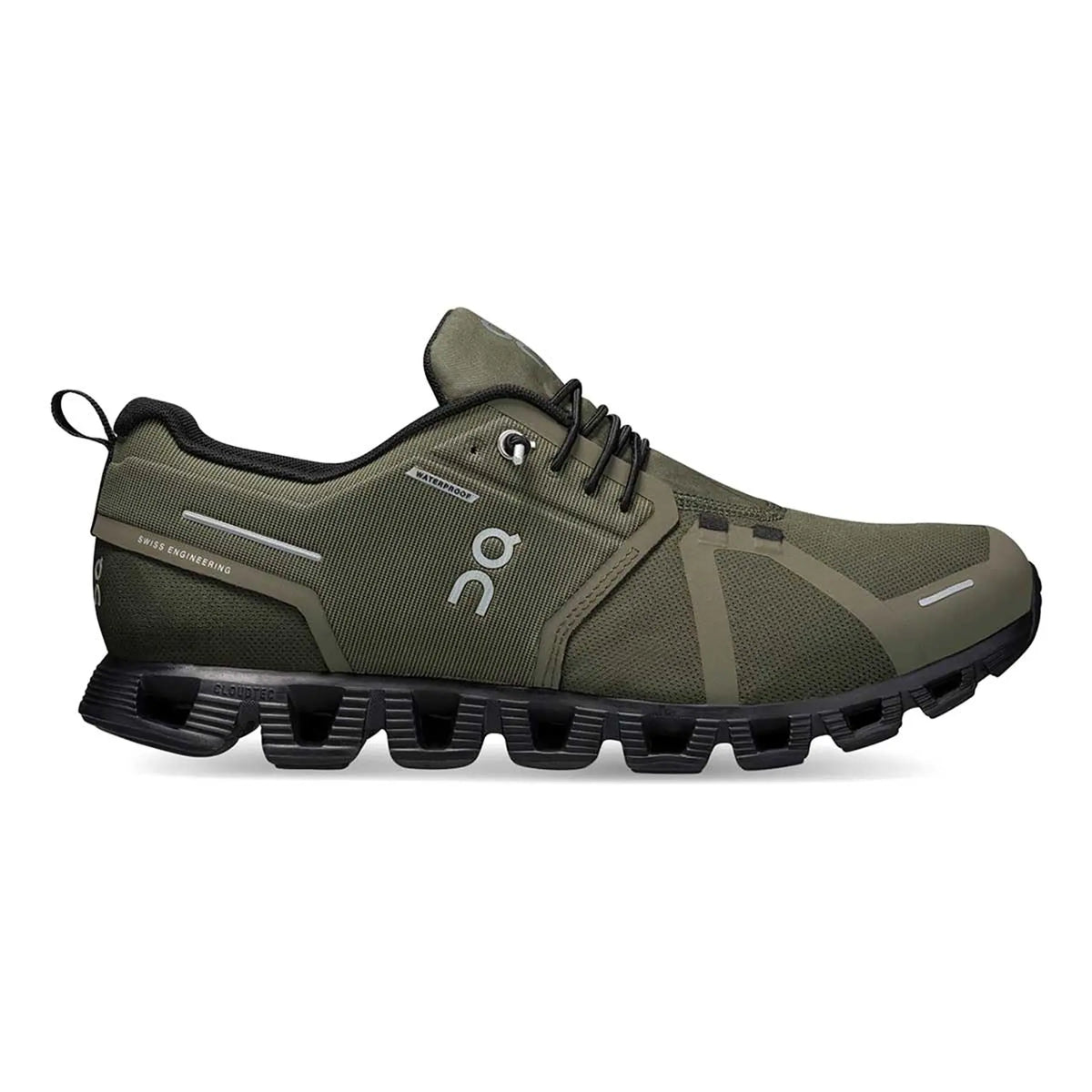 Zapatillas impermeables para hombre On Running Cloud 5 Olive