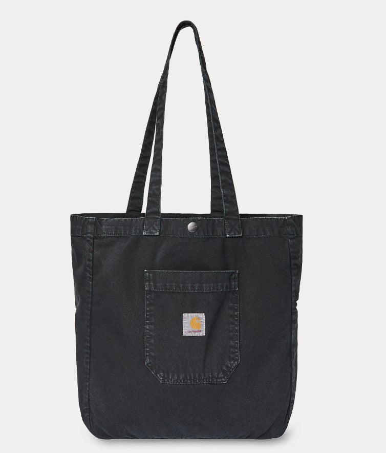 Bolso Carhartt Garrison Tote Black Stone Dyed