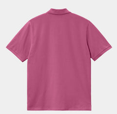 Camiseta Carhartt Chase Pique Polo Magenta Gold