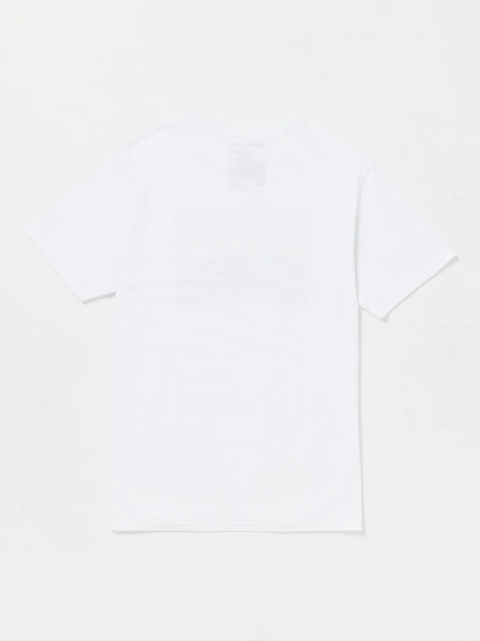 Camiseta para hombre Volcom TTT Poster SST White