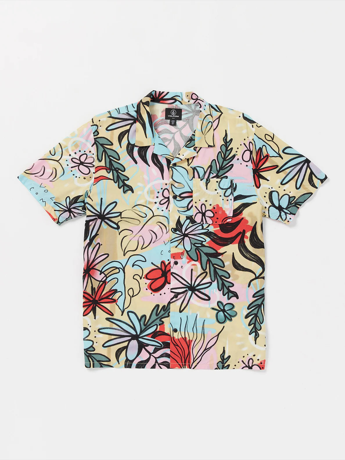 Camisa para hombre Volcom Purestone SS Fog