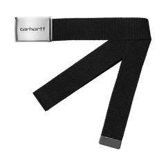 Cinturon Carhartt Clip Belt Chrome Black