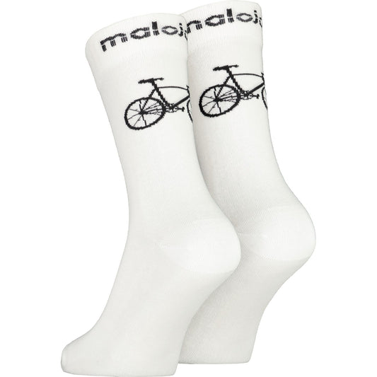 Calcetines Maloja StalkM Shaded White