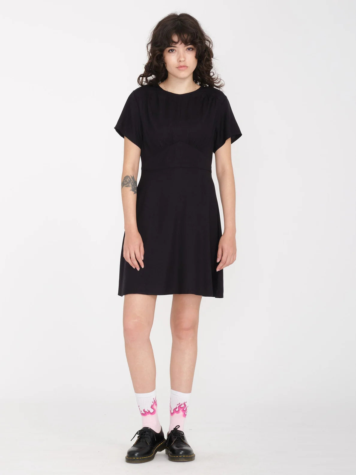 Vestido para mujer Volcom Surfpunk Black