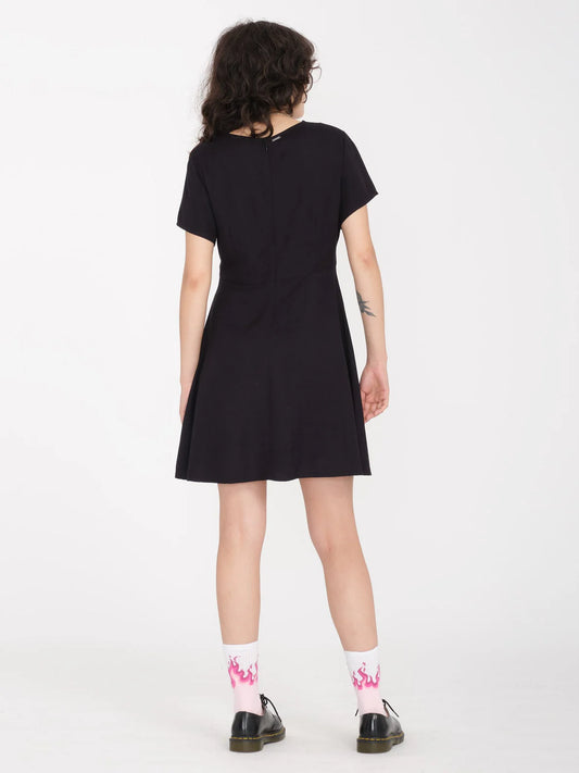 Vestido para mujer Volcom Surfpunk Black