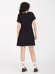 Vestido para mujer Volcom Surfpunk Black