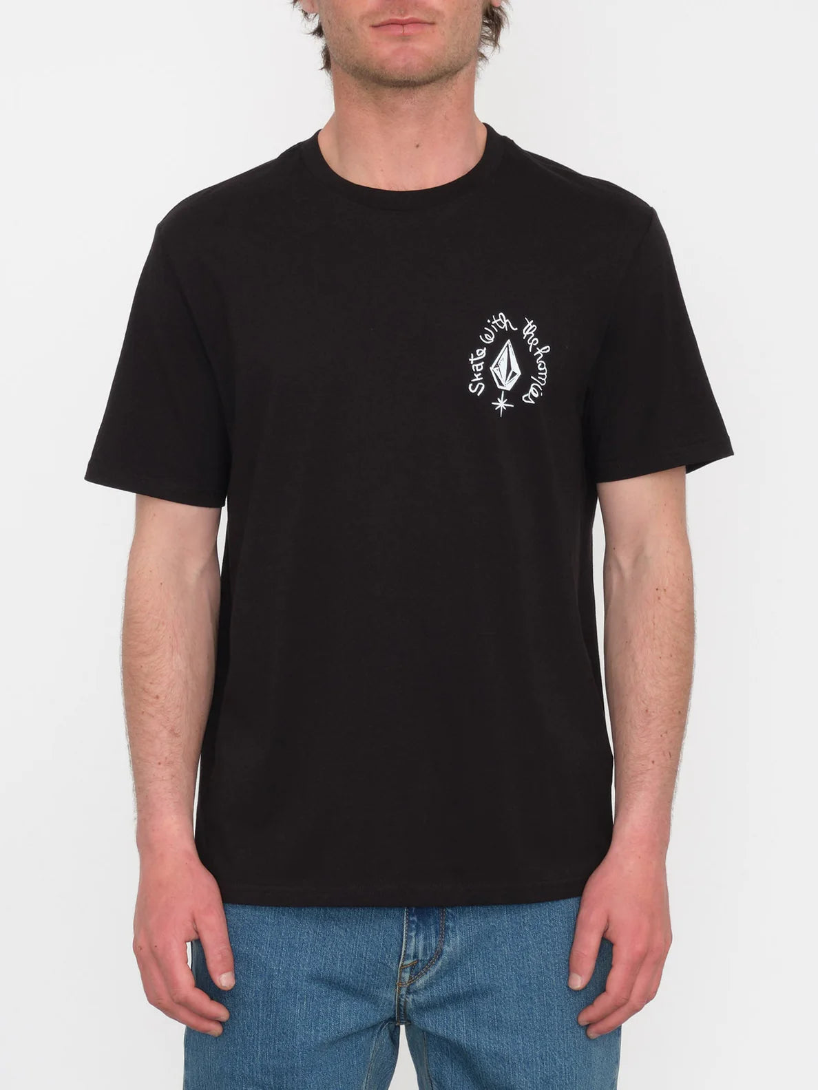 Camiseta para hombre Volcom Maditi Black