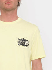 Camiseta para hombre Volcom Strange Relics Aura Yellow