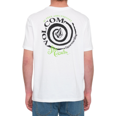 Camiseta para hombre Volcom V Ent The Garden BSC White