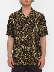 Camisa para hombre Volcom Bold Moves Ginger Brown