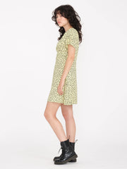 Vestido para mujer Volcom Surfpunk Aura Yellow