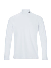 Camiseta térmica de esquí para hombre Soll Turtleneck White