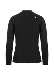 Camiseta térmica de esquí para mujer Soll Turtleneck Black