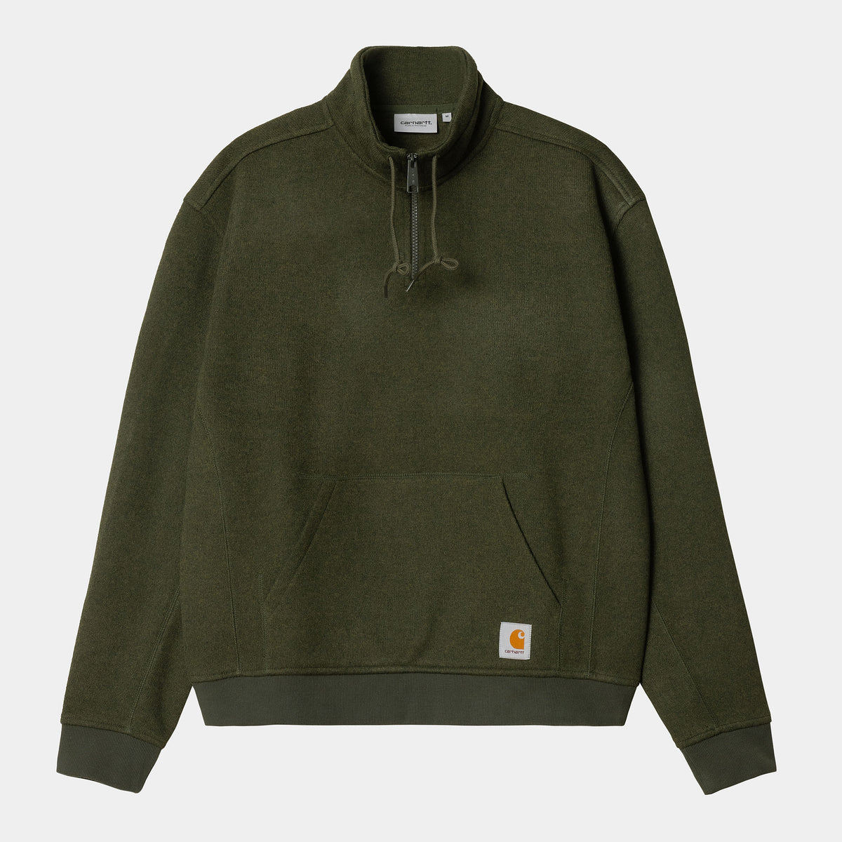 Sudadera para hombre Carhartt Luther Half Zip Tarragon