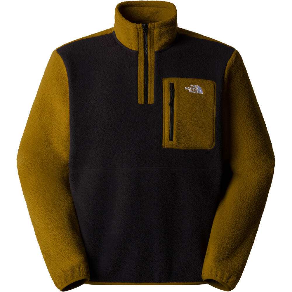 Forro Polar para hombre The North Face Yumiori Black/Moss