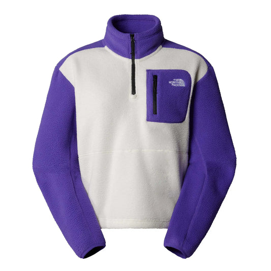 Forro polar para mujer The North Face Yumiori 1/4 zip Dune/Peak