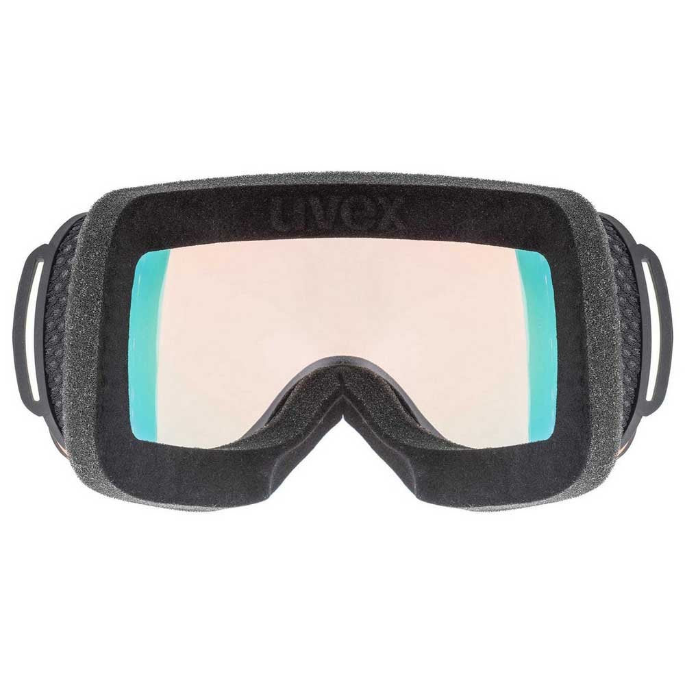 Gafas de ventisca Uvex Downhill 2000 V Black Mat/Rainb