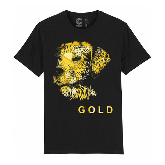 Camiseta Num Wear Gold Negro