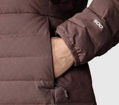 Parka W The North Face Belleview Stretch Down Taupe