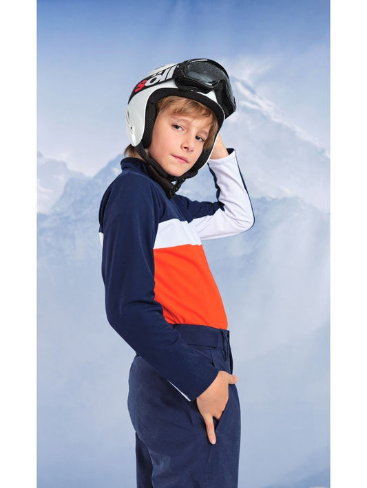 Jersey para Ski para niños Bormio Naranja