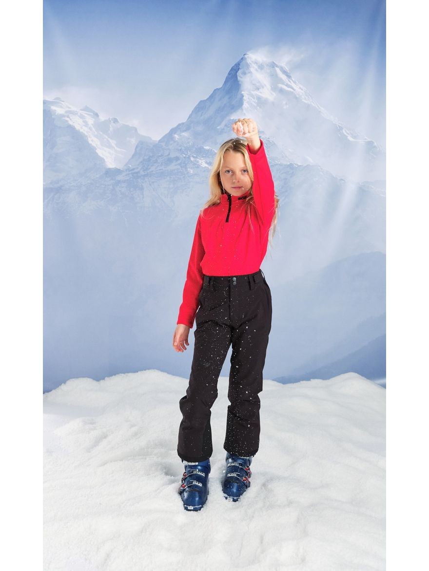Pantalón de esquí para niños Soll Agile Negro