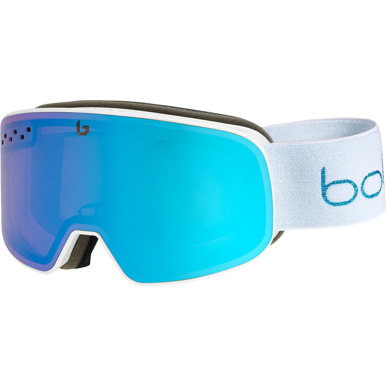 Gafas de Esquí Bolle Nevada S White Matellic