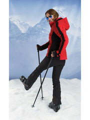 Chaqueta de esquí para mujer Soll Absolute Rojo