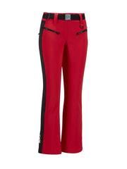 Pantalón de esquí ajustado para mujer Soll Rocket Rojo